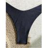 imageSOLY HUX Womens 2 Piece Bikini Set Metal Decor Halter Swimsuit Tie Back High Cut Bathing SuitBlack