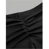 imageSOLY HUX Womens 3 Piece Plus Size Tube Crop Top Strapless Sleeveless Bandeau TopsBlack and White