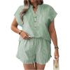 Dark Green Striped