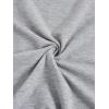 imageSOLY HUX Womens Graphic Oversized Tees Letter Print Summer Tops Vintage Half Sleeve Loose Casual T ShirtsGrey Graphic Letter