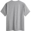imageSOLY HUX Womens Graphic Oversized Tees Letter Print Summer Tops Vintage Half Sleeve Loose Casual T ShirtsGrey Graphic Letter