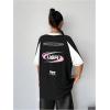 imageSOLY HUX Womens Graphic Tees Y2k Oversized T Shirt Jersey Streetwear Shirts Vintage Summer TopsBlack White Letter