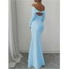 imageSOLY HUX Womens Long Sleeve Off The Shoulder Bodycon Dress Elegant Maxi Dress Cocktail Prom DressesLight Blue