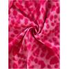 imageSOLY HUX Womens Sexy Leopard Print Halter V Neck Mini Dress Retro Backless Fitted Bodycon DressesPink Leopard