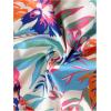 imageSOLY HUX Womens Summer Tropical Midi Dresses Square Neck Beach ALine Sun Casual Boho Floral Print Flowy Long DressGreen Floral