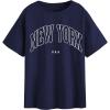 Dark Blue Letter