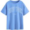 Letter Graphic Blue