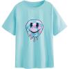 Light Blue Printed