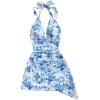 Blue and White