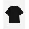 imageSOLY HUX Womens Car ampamp Letter Graphic Print TShirt Casual Summer Short Sleeve TopBlack Letter Graphic