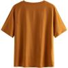 imageSOLY HUX Womens Car ampamp Letter Graphic Print TShirt Casual Summer Short Sleeve TopYellow