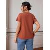 imageSOLY HUX Womens Cute Graphic Tees Cartoon Casual Summer Tops Short Sleeve T ShirtsRust Brown