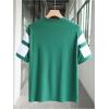 imageSOLY HUX Womens Jersey Shirts Number Graphic Tees Short Sleeve Crew Neck Loose Y2k TopsDark Green Letter