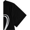imageSOLY HUX Womens Letter Print Graphic Tees Short Sleeve Tops Casual Summer T ShirtBlack White Heart