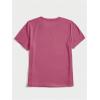 imageSOLY HUX Womens Letter Print Graphic Tees Short Sleeve Tops Casual Summer T ShirtPink Graphic Heart