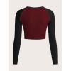 imageSOLY HUX Womens Y2K Shirt Gothic Long Sleeve Crop Tops Graphic Tees Skull Floral Print T ShirtsBurgundy Graphic