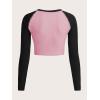 imageSOLY HUX Womens Y2K Shirt Gothic Long Sleeve Crop Tops Graphic Tees Skull Floral Print T ShirtsLight Pink Graphic