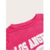 imageSOLY HUX Womens Y2K Vintage Graphic Tees Letter Printed Cropped Tee Short Sleeve Crop TShirtsHot Pink