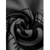 imageSOLY HUX Womens Y2k Goth Tops Graphic Vintage Eye Print Crop Tops Short Sleeve Summer Going Out Tees T ShirtsGrey Figure