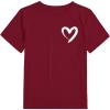 Burgundy Heart