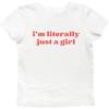 imageSOLY HUX Womens Y2k Letter Print T Shirt Short Sleeve Round Neck Tee Crop TopsWhite Letter