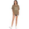 imageSOLY HUX Womens Graphic Tees Cute Print Short Sleeve Tee Preppy Clothes Casual Vintage Summer Oversized T Shirt TopMocha Brown