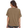 imageSOLY HUX Womens Graphic Tees Cute Print Short Sleeve Tee Preppy Clothes Casual Vintage Summer Oversized T Shirt TopMocha Brown