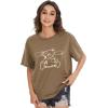 imageSOLY HUX Womens Graphic Tees Cute Print Short Sleeve Tee Preppy Clothes Casual Vintage Summer Oversized T Shirt TopMocha Brown