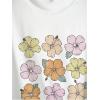 imageSOLY HUX Womens Graphic Tees Cute Print Short Sleeve Tee Preppy Clothes Casual Vintage Summer Oversized T Shirt TopWhite Graphic Floral