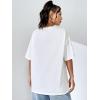 imageSOLY HUX Womens Graphic Tees Cute Print Short Sleeve Tee Preppy Clothes Casual Vintage Summer Oversized T Shirt TopWhite Sunshine
