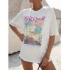 imageSOLY HUX Womens Graphic Tees Cute Print Short Sleeve Tee Preppy Clothes Casual Vintage Summer Oversized T Shirt TopWhite Tree