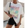 imageSOLY HUX Womens Graphic Tees Cute Print Short Sleeve Tee Preppy Clothes Casual Vintage Summer Oversized T Shirt TopWhite Tree