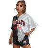 imageSOLY HUX Womens Oversized Graphic Tees Letter Casual Summer Tops Short Sleeve TshirtBlack and White