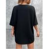 imageSOLY HUX Womens Oversized T Shirts Graphic Tees Casual Vintage Summer Tops Half Sleeve ShirtsBlack Graphic