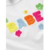 imageSOLY HUX Womens Y2K Graphic Crop Top Short Sleeve Sexy Cute TShirts Tee Crop TopWhite Flower