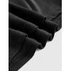 imageSOLY HUX Womens Y2k Graphic Tees Lace Trim Cold Shoulder Long Sleeve Star Print T Shirt Crop TopsBlack Star