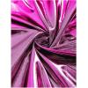 imageSOLY HUX Womens Y2k Metallic Tee Mock Neck Short Sleeve Crop Tops T ShirtSolid Hotpink
