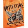 imageSOLY HUX Womens Y2k Vintage Graphic Short Sleeve Tee Tops Crew Neck Crop Tops for Summer Going Out T ShirtsOrange Moto