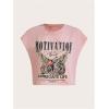 imageSOLY HUX Womens Y2k Vintage Graphic Short Sleeve Tee Tops Crew Neck Crop Tops for Summer Going Out T ShirtsPink Letter Graphic