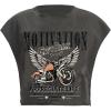 imageSOLY HUX Womens Y2k Vintage Graphic Short Sleeve Tee Tops Crew Neck Crop Tops for Summer Going Out T ShirtsGrey Graphic
