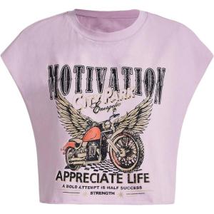imageSOLY HUX Womens Y2k Vintage Graphic Short Sleeve Tee Tops Crew Neck Crop Tops for Summer Going Out T ShirtsMauve Purple Graphic