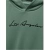 imageSOLY HUX Boys Hoodies Letter Graphic Sweatshirt Drop Shoulder Long Sleeve Casual Pullover TopsGreen Letter