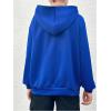 imageSOLY HUX Boys Hoodies Letter Graphic Sweatshirt Drop Shoulder Long Sleeve Casual Pullover TopsRoyal Blue Letter