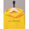 imageSOLY HUX Boys Hoodies Letter Graphic Sweatshirt Drop Shoulder Long Sleeve Casual Pullover TopsYellow Letter