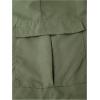 imageSOLY HUX Girls 2 Piece Outfit Star Print Crew Neck Long Sleeve T Shirt and Cargo Pants SetArmy Green Star