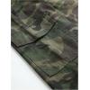 imageSOLY HUX Girls Camo Print Denim Pants Flap Pocket Casual Cargo JeansDark Green Camo
