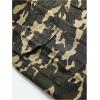 imageSOLY HUX Girls Camo Print Denim Pants Flap Pocket Casual Cargo JeansYellow Camo