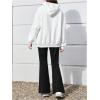 imageSOLY HUX Girls Clothing Sets Letter Graphic Long Sleeve Hoodies Tops and Flare Leg Pants Set 2 Piece OutfitsBlack and White Letter