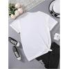 imageSOLY HUX Girls Graphic Tees Cute Cartoon Print T Shirts Crew Neck Short Sleeve Summer TopsWhite Cartoon