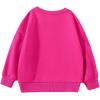 imageSOLY HUX Girls Letter Graphic Sweatshirt Drop Shoulder Long Sleeve Crew Neck Oversized Pullover TopsHotpink Letter